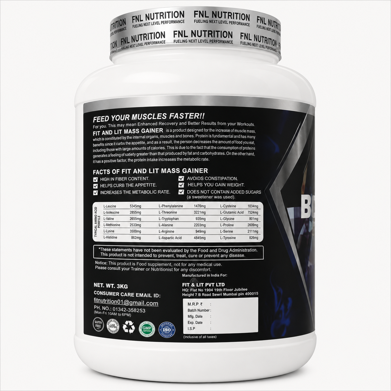 Big Bro Mass Gainer - Image 3